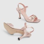 Gucci Women’s sandal with crystal Horsebit - Image 3